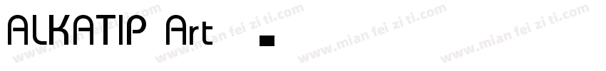 ALKATIP Art 语字体转换